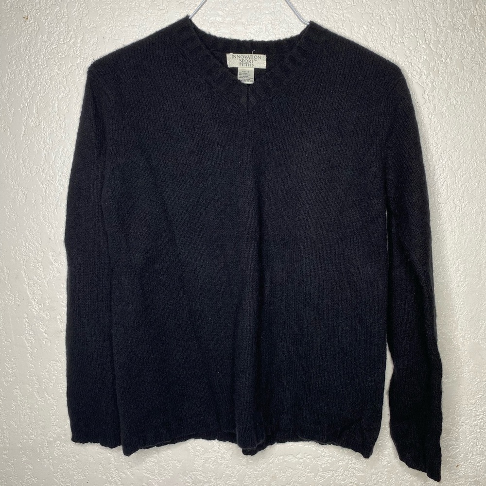 Innovation Sport Petites Black Sweater